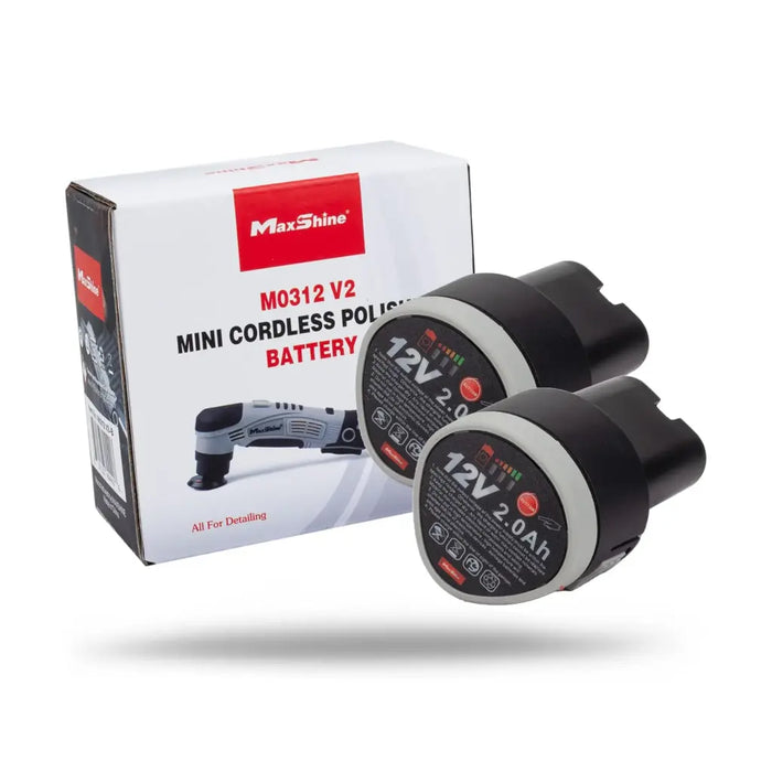Maxshine Mini Cordless Polisher (V2) Batteries 2 Pack