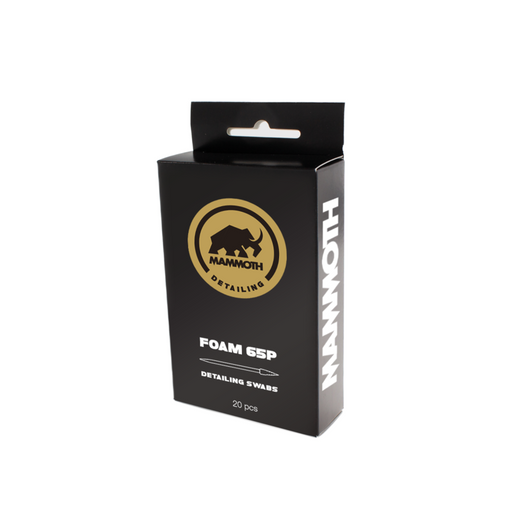 Mammoth Foam 65P Detailing Swabs – 20 Pack