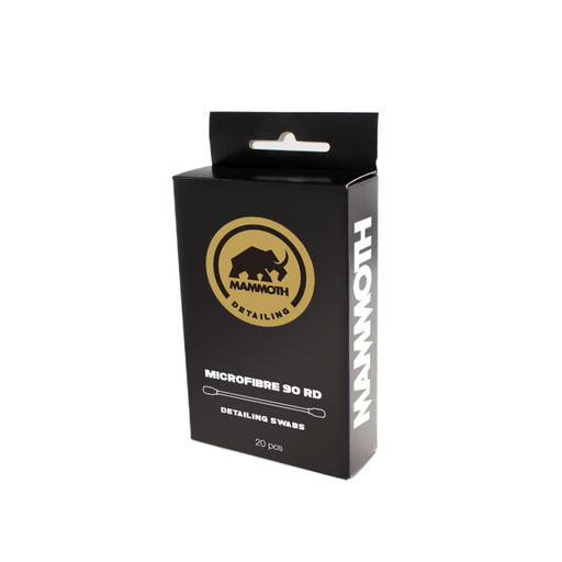 Mammoth Microfibre 90RD Dual Sided Detailing Swabs - 20 Pack