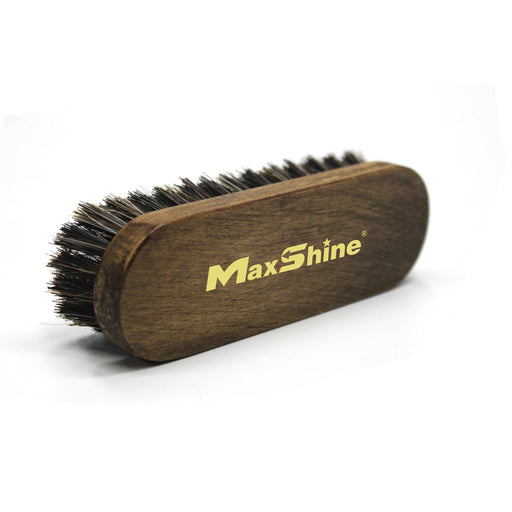 Maxshine Horsehair Brush for Leather Seats and Upholstery