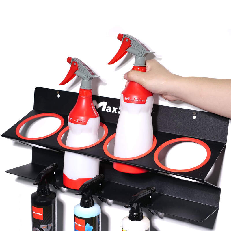 Maxshine Extra Large Wall Mounted Spray Bottle & Compound Holder