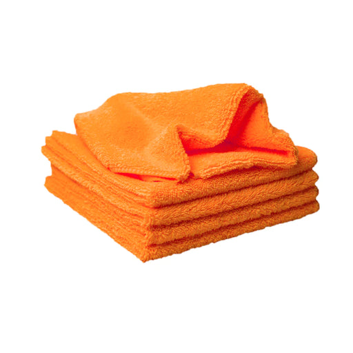 FibreKing Premium Microfibre Cloths Orange