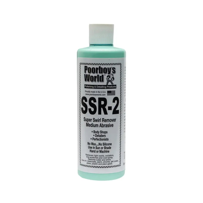 Poorboy's World SSR2 Super Swirl Remover 16oz 473ml
