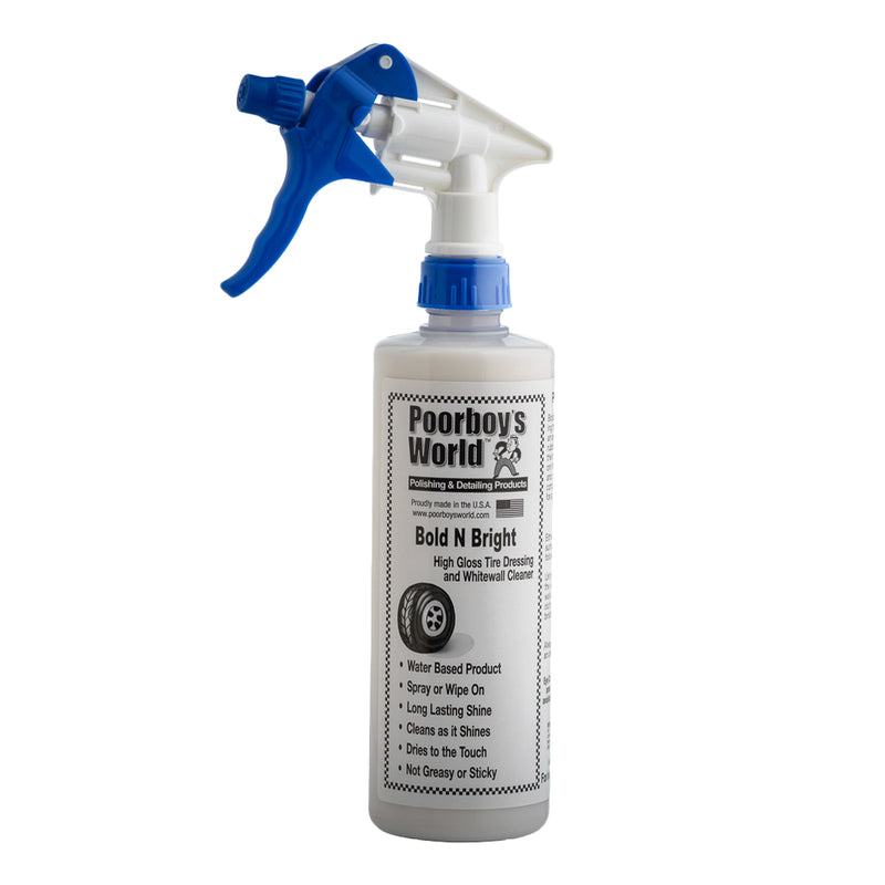 Poorboy's World Bold 'N Bright Tyre Dressing 16oz 473ml
