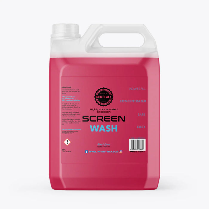 Infinity Wax 2 In 1 Screen Wash and De-icer Concentrate