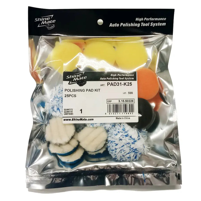 ShineMate Pad Kit For 31mm Backing Plate