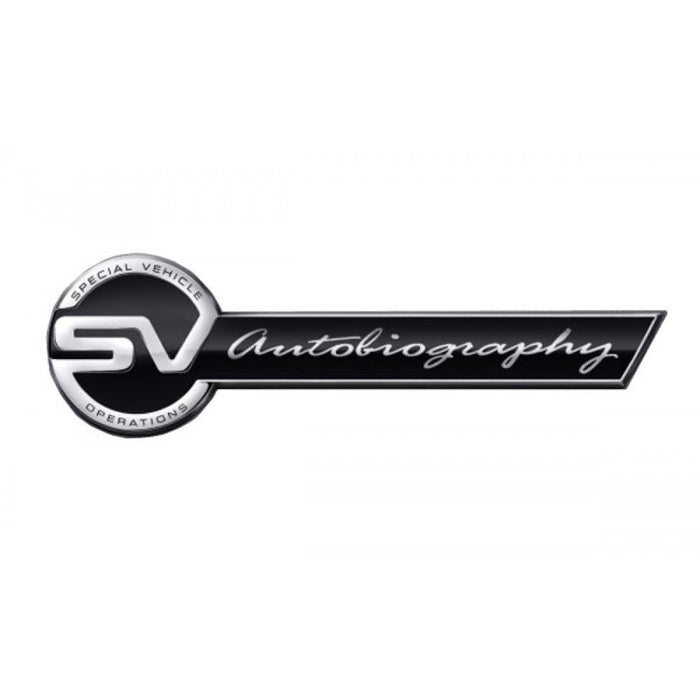 Hambleton’s Range Rover Autobiography Sport Badges