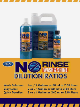 Optimum No Rinse Waterless Wash (273ml, 946ml & 3.46L)