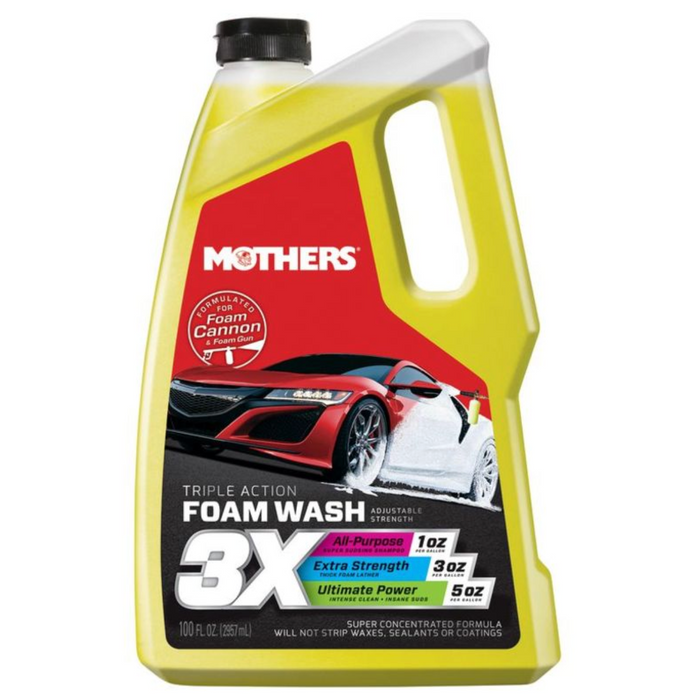 Mothers Triple Action Foam Wash (Snow Foam)