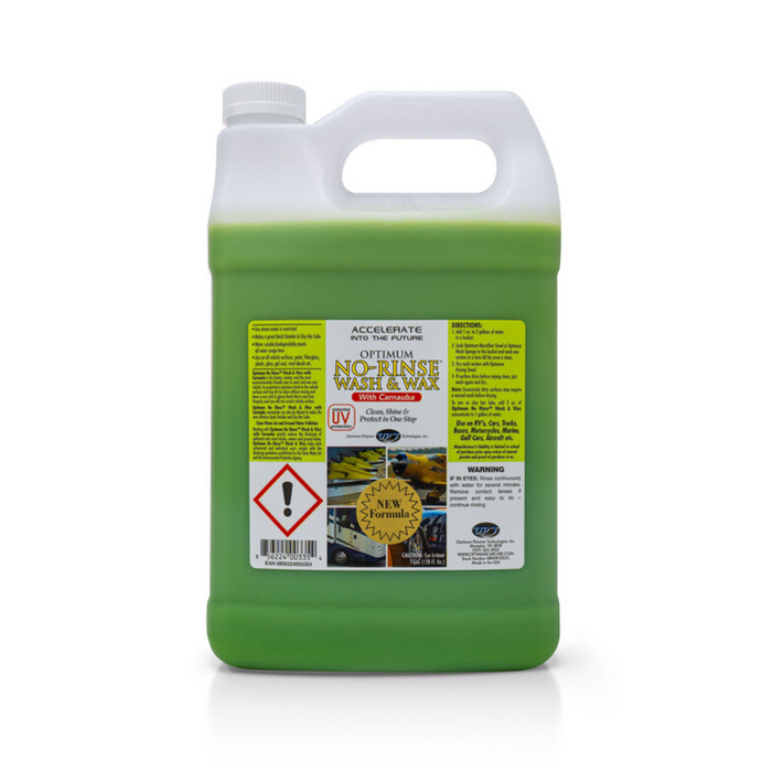 Optimum No Rinse Wash & Wax