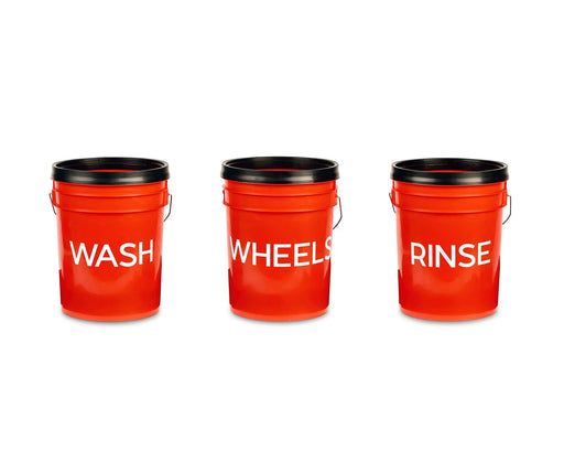 Gtechniq Wash, Rinse & Wheel Bucket Stickers