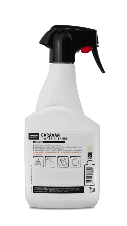 Valet Pro Caravan Wash and Shine 500ml