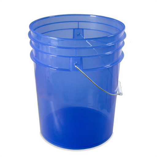 Grit Guard Transparent Blue Bucket
