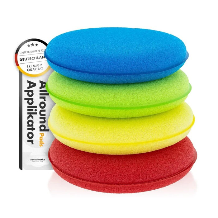 chemicalworkz All Rounder Hand Applicator (Multi-Coloured 4 Pack)