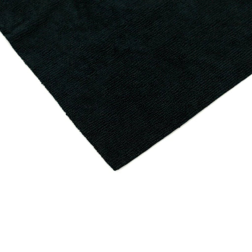 The Rag Company Edgeless 245 All-Purpose 16 x 16 Microfiber Terry Towel (3 Pack) Black