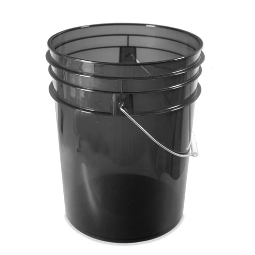 Grit Guard Transparent Black Bucket