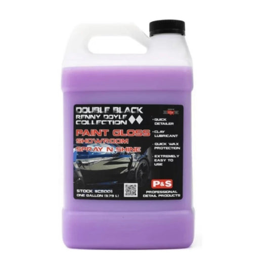 P&S Double Black Paint Gloss Showroom Spray N Shine