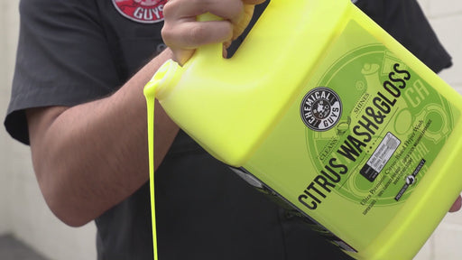 Chemical Guys Citrus Wash Clear Hydrophobic Free Rinse Car Wash
