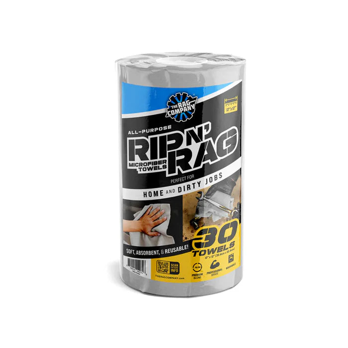Gold Magazine Rag The Rag Company Rip N Rag - Multi Purpose Microfiber Towels — Gold ...