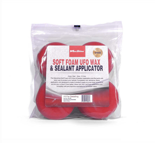 Maxshine - Soft Foam UFO Wax & Sealant Applicators 8 Pack