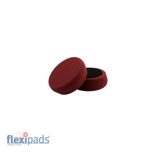 Flexipads 100mm (4") MAROON S/Buff Cutting Spot Pad (Set of 2)