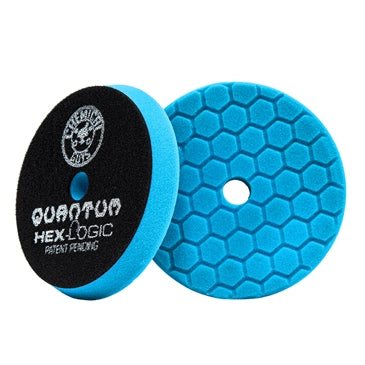 Chemical Guys Blue Hex Logic Quantum Light Finishing Pads 6.5