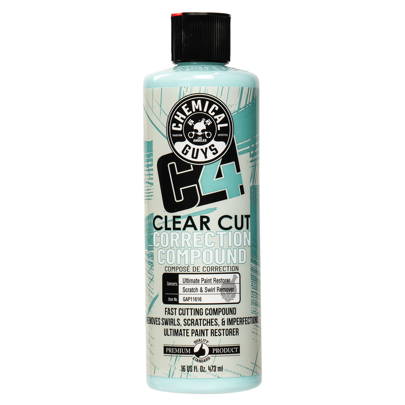 Chemical Guys C4 Clear Cut Correction Compound 16oz