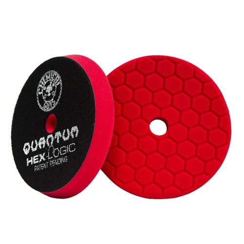 Chemical Guys Red Hex Logic Quantum Ultra Light Finishing Pads