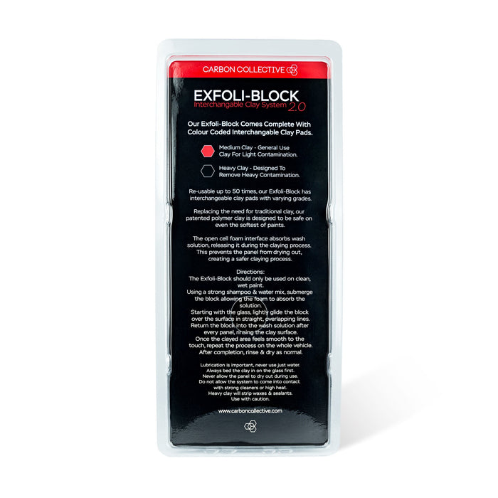 Carbon Collective Exfoli-Block 2.0 Interchangeable Clay System