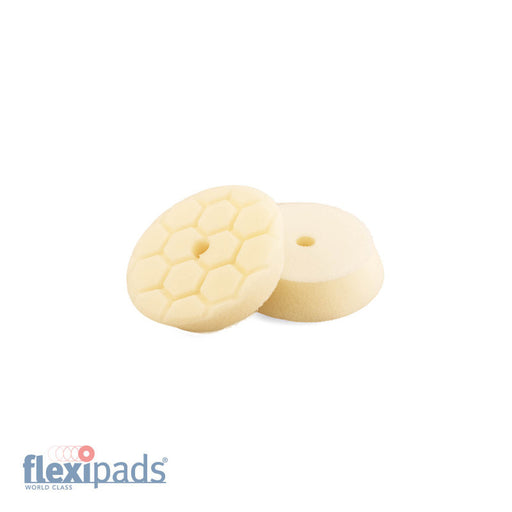 Flexipads 100mm (4")PRO-DETAIL Cream Medium Light Polishing Pad