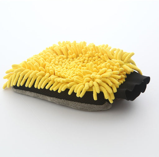 Gold Label Microfibre Chenille Noodle & Fleece Wash Mitt