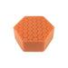 Carbon Collective HEX Hand Polishing Pads Orange