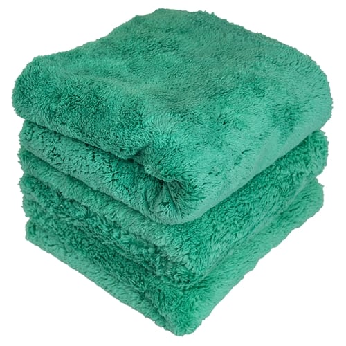 Chemical Guys Happy Ending Edgeless Microfibre Towel Green