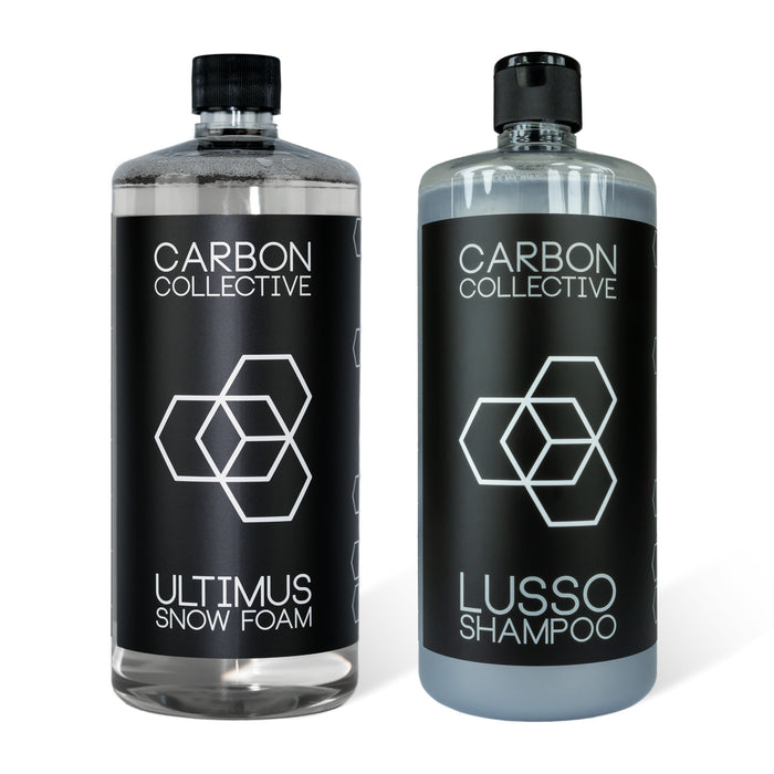 Carbon Collective Lusso Shampoo & Ultimus Snow Foam Combo