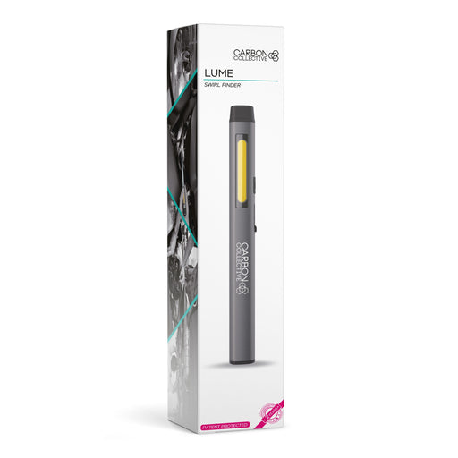 Carbon Collective Rechargeable LED Pen Light LUME Swirl Finder Detail Lighting