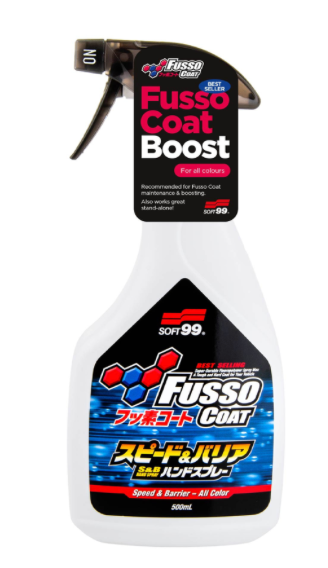 SOFT99 Fusso Coat Speed & Barrier Wax Coating Spray 500ml