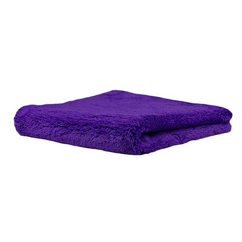 hamblechem “Plush Puppie” Purple Edgeless Microfibre Cloth 330GSM 40x40