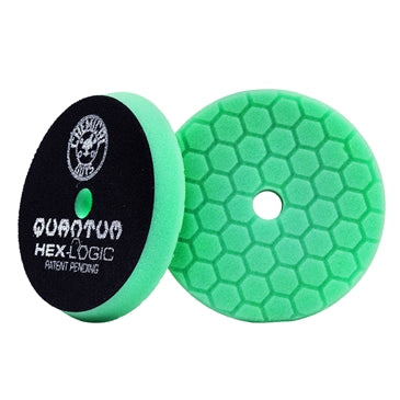 Chemical Guys Green Hex Logic Quantum Heavy Polishing Pads 6.5
