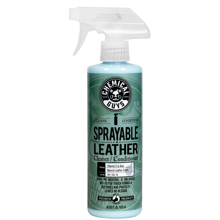 Chemical Guys Sprayable Leather Cleaner & Conditioner 