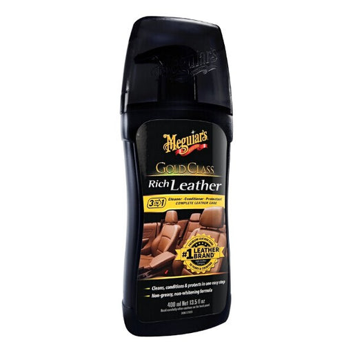 Meguiar’s  Gold Class Rich Leather 3in1 Cleaner Conditioner Protectant 400ml