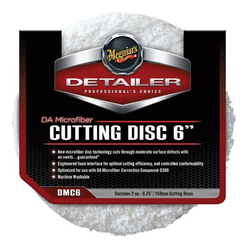 Meguiar’s Detailer DA Microfiber Cutting Disc 6" (2pcs)