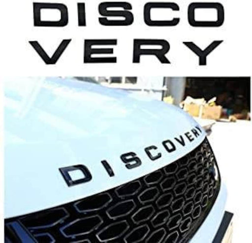 Hambleton’s Gloss Black Land Rover Discovery Badge Set
