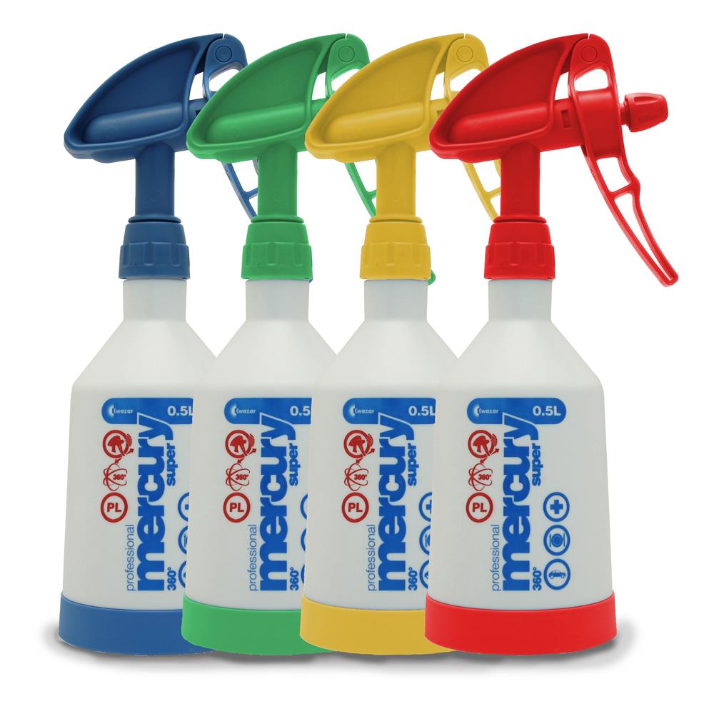 Kwazar Mercury Pro+ Double-Action & 360 Trigger Spray (Red) — Gold ...